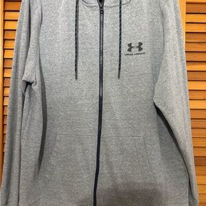 Under Armour Black and Gray Hoodie